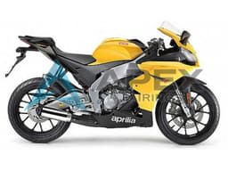 Yellow - Aprilia RS4 50 / RS50 (2011-2017) ABS Fairings — Style FE44 | Apex Fairings — view 1