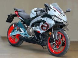 White Black Red  57 - Aprilia RS457 (2024-2025) ABS Fairings | Apex Fairings — view 1