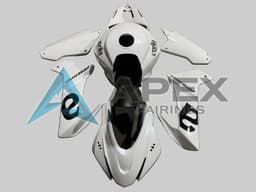 White - Aprilia RS660 (2020-2024) ABS Fairings — Style FE11 | Apex Fairings — view 1