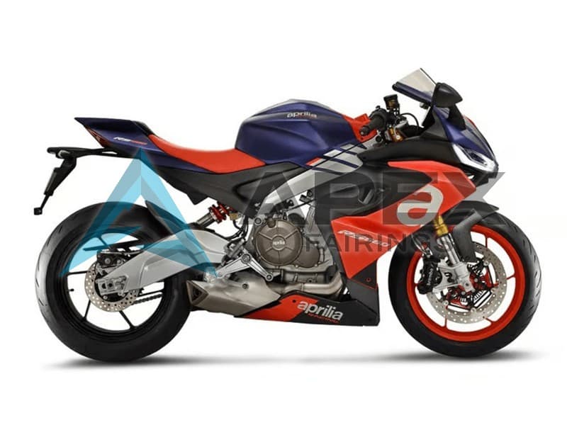Matte Blue Red Silver - Aprilia RS660 (2020-2024) ABS Fairings | Apex Fairings