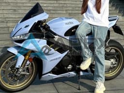 Matte Light Blue - Aprilia RSV4 1100 (2021-2024) ABS Fairings | Apex Fairings — view 1