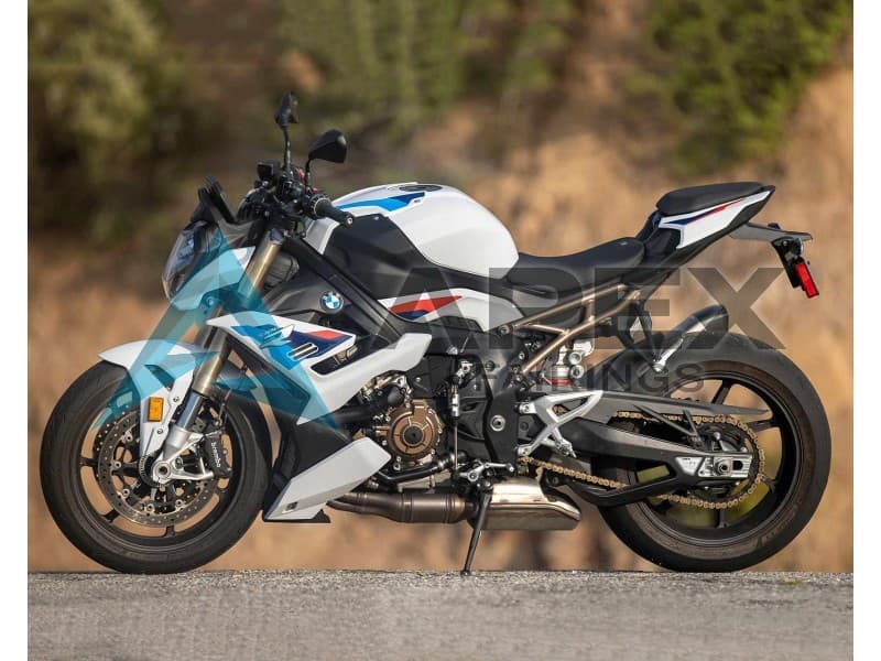 White Blue Red - BMW S1000R (2021-2026) ABS Fairings | Apex Fairings