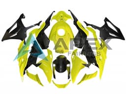 Yellow Black Carbon Fiber - BMW S1000RR (2023-2024) ABS Fairings | Apex Fairings — view 1