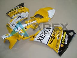 White Yellow Glossy Black Xerox - Ducati 916 (1994-1998) ABS Fairings | Apex Fairings — view 1