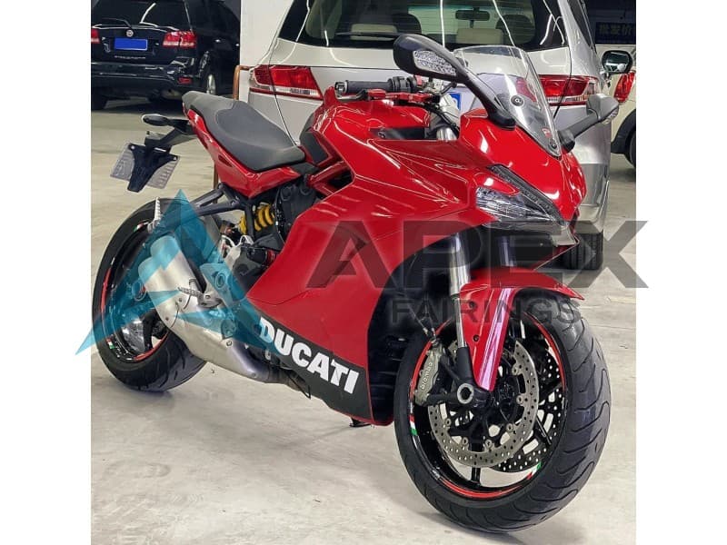 Red Black - Ducati Supersport 939 / 939S (2017-2020) ABS Fairings | Apex Fairings