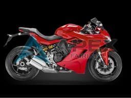 Red - Ducati Supersport 939 / 939S (2017-2020) ABS Fairings | Apex Fairings — view 1