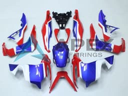 White Red Blue - Honda ADV150 (2018-2021) ABS Fairings | Apex Fairings — view 1