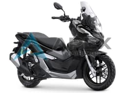 Silver Matte Black - Honda ADV160 (2022-2025) ABS Fairings | Apex Fairings — view 1