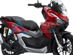 Silver Red Matte Black - Honda ADV160 (2022-2025) ABS Fairings | Apex Fairings — view 2