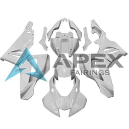White - Honda CBR1000RR / CBR1000RR-R Fireblade (2017-2026) ABS Fairings — Style A12 | Apex Fairings — view 1