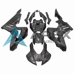 Forged Carbon Fiber Patterns & Marble Black - Honda CBR1000RR / CBR1000RR-R Fireblade (2017-2026) ABS Fairings | Apex Fairings — view 1