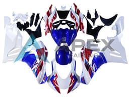 White Red Blue - Honda CBR1000RR-R SP Fireblade SC82 (2020-2023) ABS Fairings | Apex Fairings — view 1