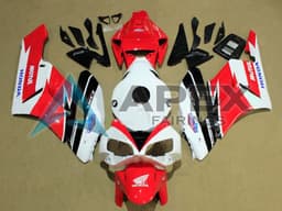 White Red Liverpool 21 - Honda CBR1000RR Fireblade SC57 (2004-2005) ABS Fairings | Apex Fairings — view 1