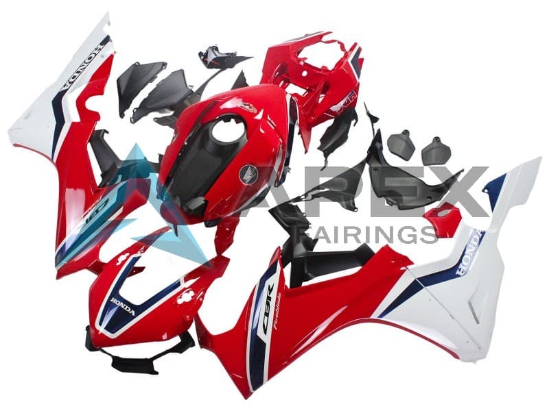 White Red Dark Blue Fireblade - Honda CBR1000RR Fireblade SC77 (2017-2026) ABS Fairings | Apex Fairings