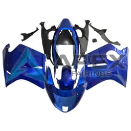 Glossy Blue - Honda CBR1100XX SuperBlackBird (1996-2007) ABS Fairings | Apex Fairings — view 1