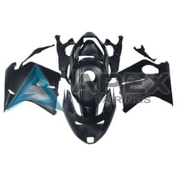 Matte Black - Honda CBR1100XX SuperBlackBird (1996-2007) ABS Fairings | Apex Fairings — view 1