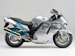 Silver Grey - Honda CBR1100XX Super Blackbird SC35 (1996-2007) ABS Fairings | Apex Fairings — view 2