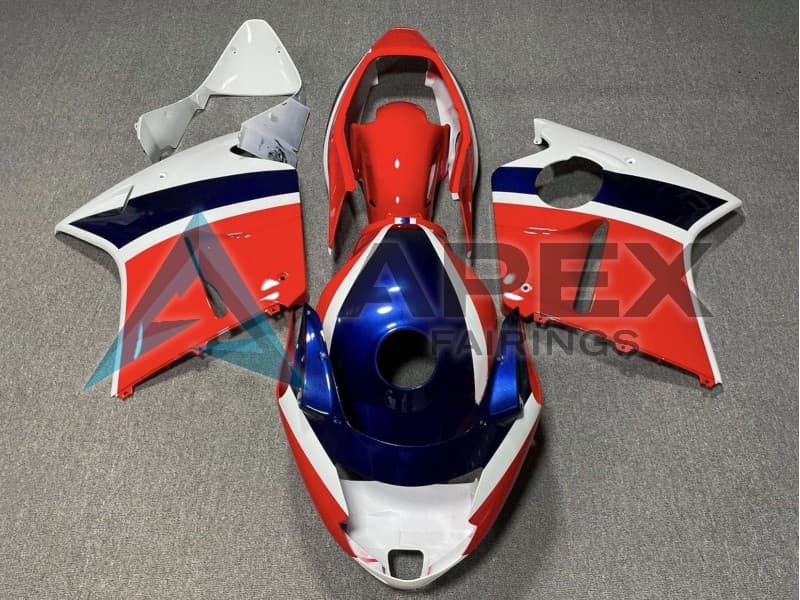 White Red Blue Black - Honda CBR1100XX Super Blackbird SC35 (1996-2007) ABS Fairings | Apex Fairings