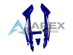 White Blue Red - Honda CBR125R (2004-2006) ABS Fairings | Apex Fairings — view 4