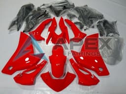 Red - Honda CBR250R MC41 (2011-2016) ABS Fairings — Style FE16 | Apex Fairings — view 1