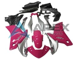 Silver Pink - Honda CBR250R MC41 (2011-2016) ABS Fairings | Apex Fairings — view 1