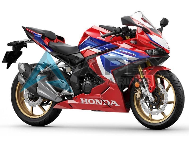 Red Blue White - Honda CBR250RR MC51 (2023-2025) ABS Fairings | Apex Fairings