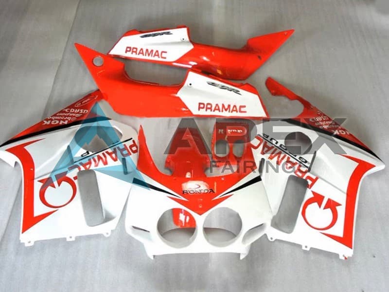 White - Honda CBR400RR NC23 (1987-1989) ABS Fairings | Apex Fairings