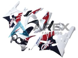 White Red Dark Blue Fireblade - Honda CBR400RR NC29 (1990-1999) ABS Fairings | Apex Fairings — view 2