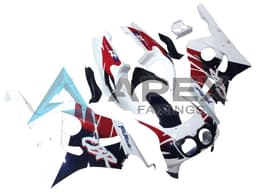 White Red Dark Blue Fireblade - Honda CBR400RR NC29 (1990-1999) ABS Fairings | Apex Fairings — view 3