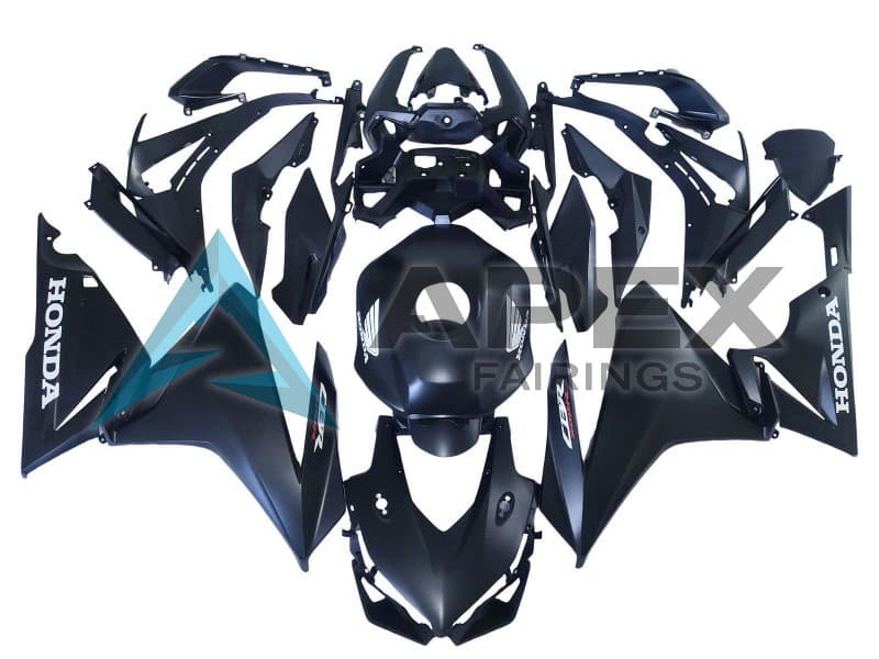 Matte Dark Blue - Honda CBR500R (2019-2023) ABS Fairings | Apex Fairings