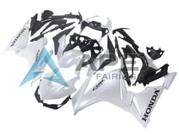 Pearl White - Honda CBR500R (2019-2023) ABS Fairings | Apex Fairings — view 2