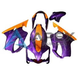 Purple & Orange - Honda CBR600 F4i (2004-2007) ABS Fairings | Apex Fairings — view 1
