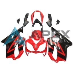 Red & Black - Honda CBR600 F4i (2004-2007) ABS Fairings | Apex Fairings — view 1