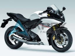 White Grey - Honda CBR600F (2011-2013) ABS Fairings | Apex Fairings — view 1