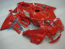 Red - Honda CBR600 F3 (1997-1998) ABS Fairings | Apex Fairings — view 3