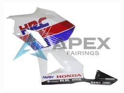White Red Blue HRC - Honda CBR600RR EURO Spec (2013-2023) ABS Fairings — Style F119 | Apex Fairings — view 4