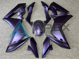 Matte Purple - Honda CBR650F (2014-2016) ABS Fairings | Apex Fairings — view 1