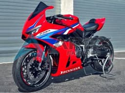 Red White Blue - Honda CBR650R (2023-2026) ABS Fairings | Apex Fairings — view 2