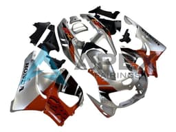 Silver Red Glossy Black - Honda CBR900RR CBR893RR SC33 (1996-1997) ABS Fairings | Apex Fairings — view 2