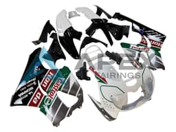 White Green Grey Glossy Black Castrol - Honda CBR900RR CBR893RR SC33 (1996-1997) ABS Fairings | Apex Fairings — view 2