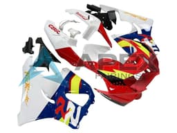 White Red Yellow Blue - Honda CBR900RR CBR919RR SC33 (1998-1999) ABS Fairings | Apex Fairings — view 3