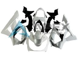 White Silver - Honda CBR900RR CBR929RR SC44 (2000-2001) ABS Fairings | Apex Fairings — view 1