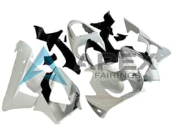 White Silver - Honda CBR900RR CBR929RR SC44 (2000-2001) ABS Fairings | Apex Fairings — view 3