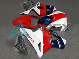 White Red Blue Racing - Honda CBR900RR CBR954RR SC50 (2002-2003) ABS Fairings | Apex Fairings — view 1