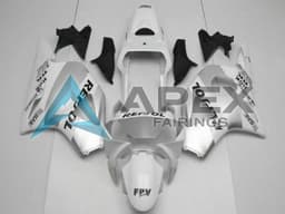 White Silver Black Repsol - Honda CBR900RR CBR954RR SC50 (2002-2003) ABS Fairings | Apex Fairings — view 1