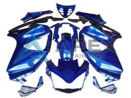Blue Matte Black - Honda Honda ST 1300 / Pan European 1300 (2002-2016) ABS Fairings | Apex Fairings — view 1
