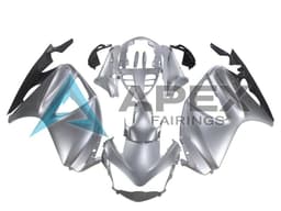 Silver Matte Black - Honda Honda ST 1300 / Pan European 1300 (2002-2016) ABS Fairings — Style FE11 | Apex Fairings — view 1