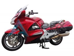 Red - Honda Honda ST 1300 / Pan European 1300 (2002-2016) ABS Fairings | Apex Fairings — view 1