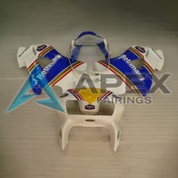 Blue & White Body with Rothmans Logo - Honda VFR800 Viffer / Interceptor (1998-2001) ABS Fairings | Apex Fairings — view 1