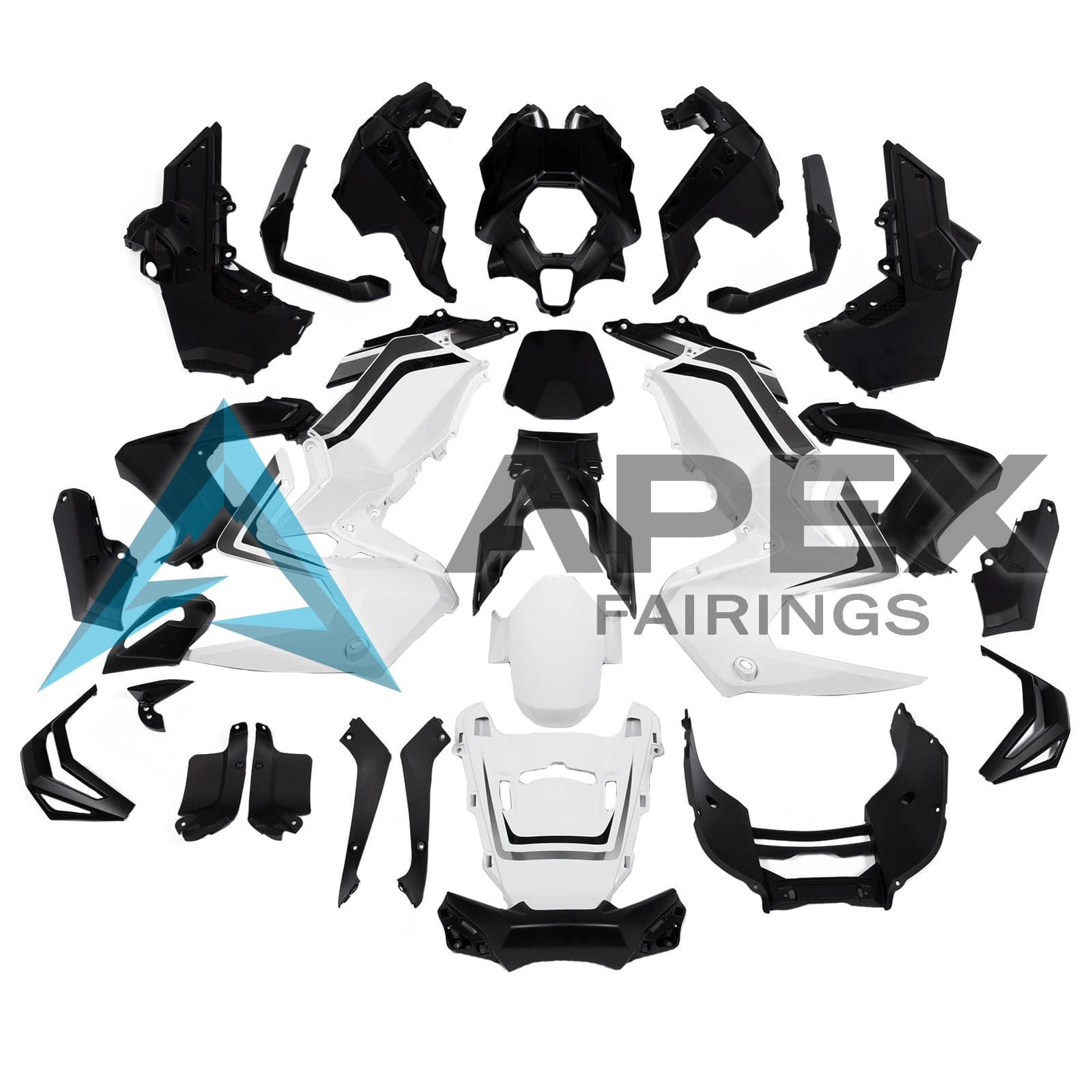 Honda X-ADV750 (2017-2020) ABS Fairings — Style 9A | Apex Fairings